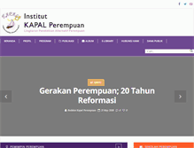 Tablet Screenshot of kapalperempuan.org